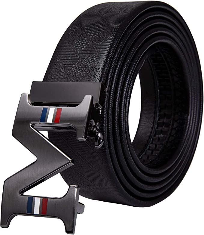 belt with m buckle