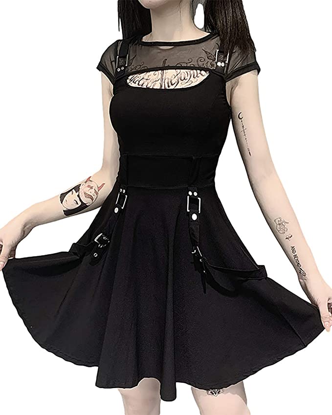black gothic style skirt