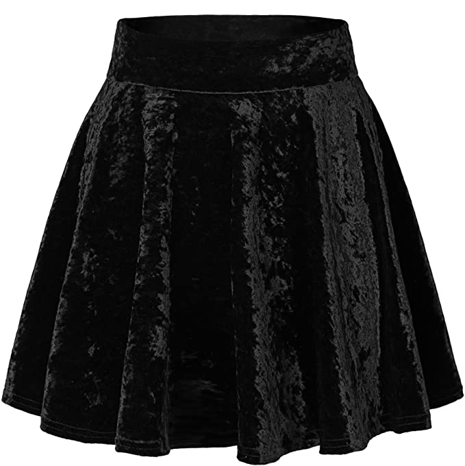 women black mini skirt